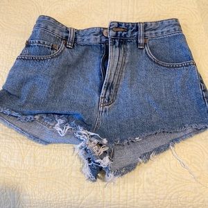 BDG Super High Cheeky Denim Shorts